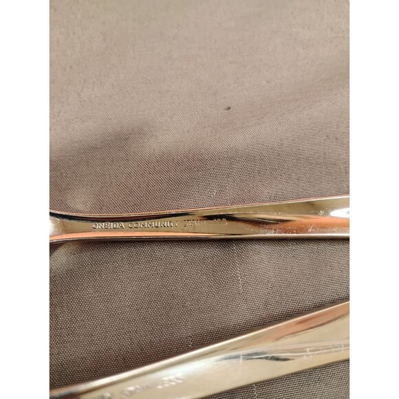 Vintage Gorham Stegor Star Spray Stainless Flatware 65 Pieces Atomic Starburst - Picture 7 of 9